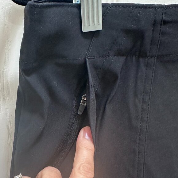 Eddie Bauer Women's Horizon Straight Ankle Pant Size 8 Black Outdoor Casual NEW - Picture 5 of 15